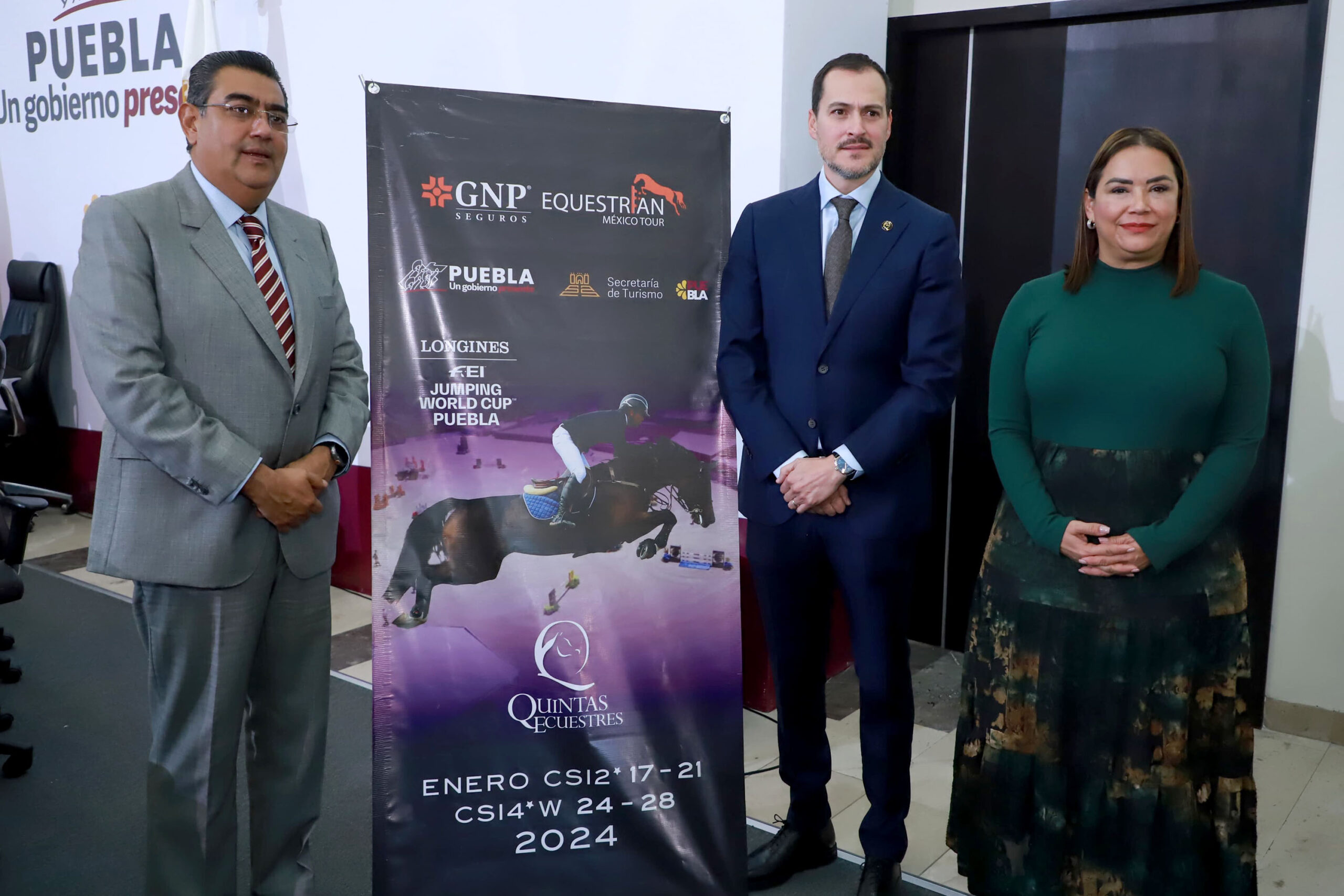 Con Gran Premio Ecuestre, gobierno estatal promueve a Puebla a nivel internacional