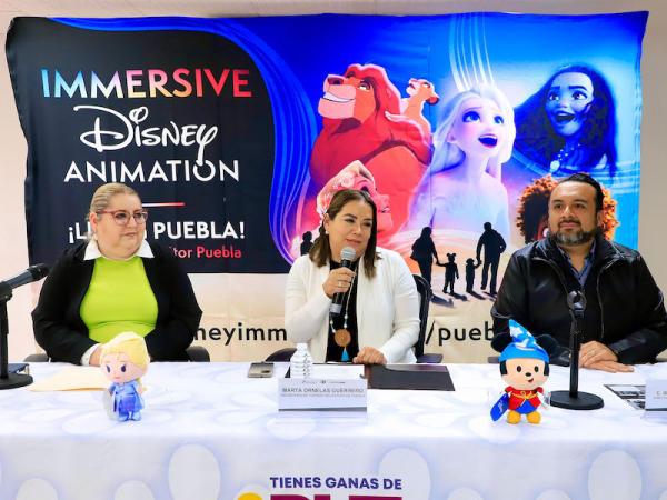 Invita gobierno estatal a habitantes de CDMX a exposición inmersiva de Disney