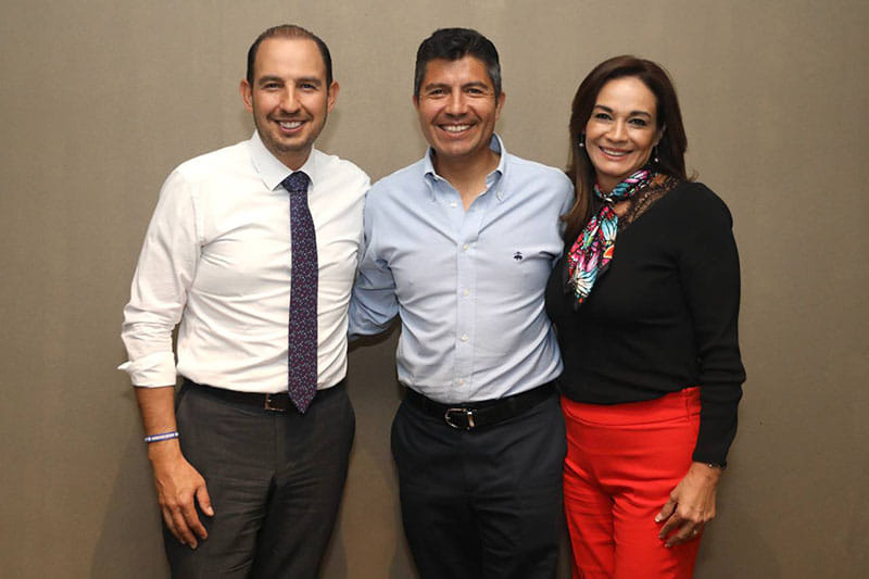 Eduardo Rivera, pactó con Marko Cortés para que su esposa Liliana sea diputada federal