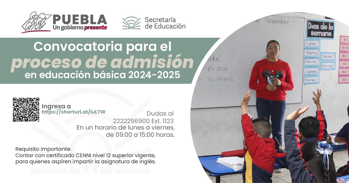 Invita SEP a docentes de Educación Básica a participar en proceso de admisión