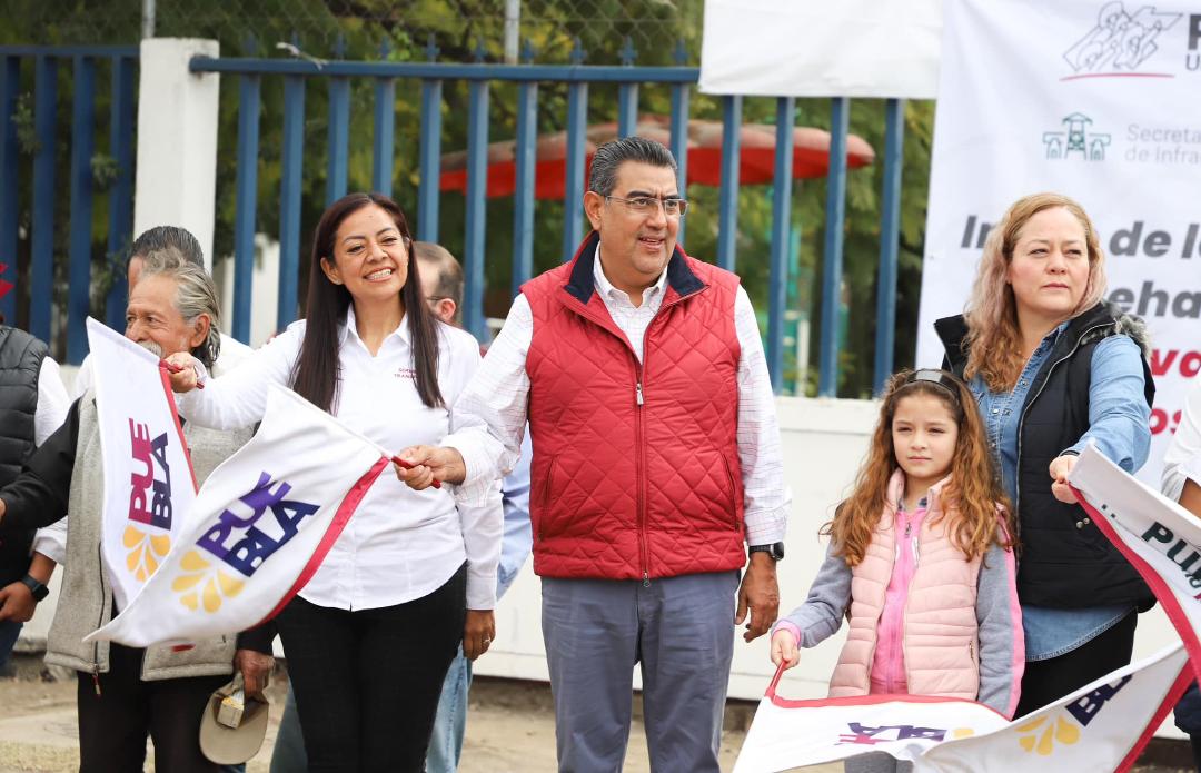 Sergio Salomón y Ariadna Ayala, apostados por el bien de Atlixco
