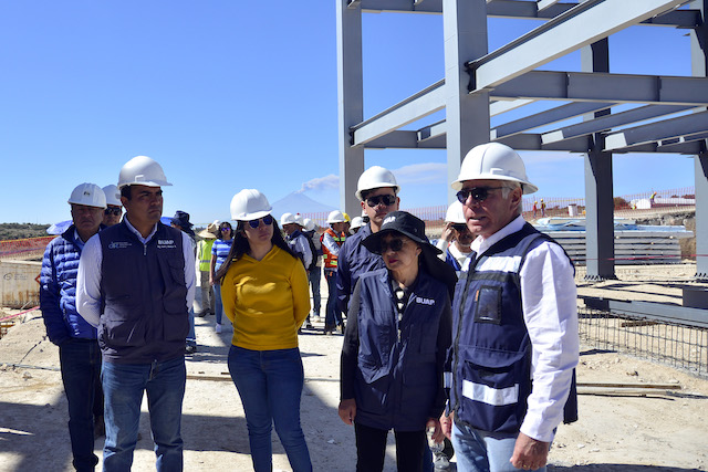 Rectora Lilia Cedillo supervisó construcción de Ciudad Universitaria 2