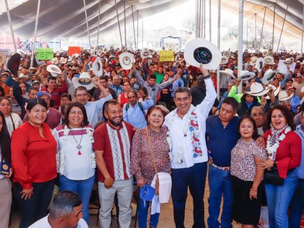 «Somos el gobierno que históricamente ha invertido más en el campo poblano»: Sergio Salomón