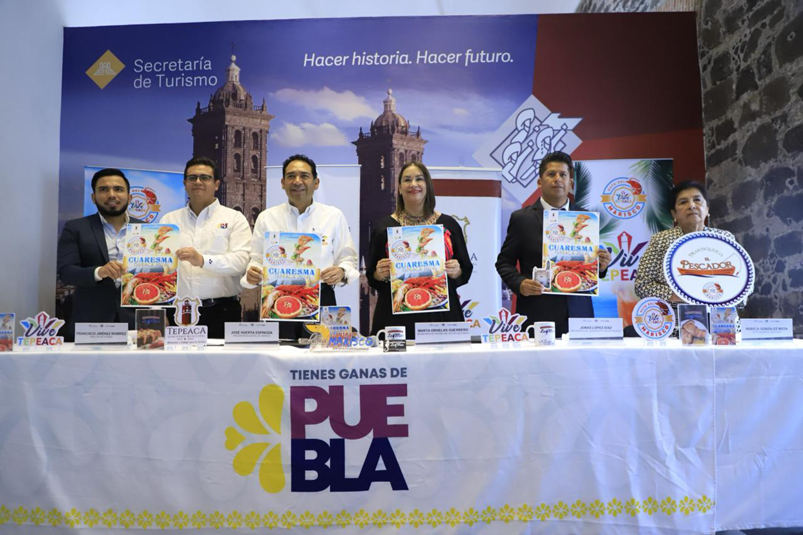 Invitan gobiernos estatal y municipal a «Feria Gastronómica y Ruta del Marisco» de Tepeaca