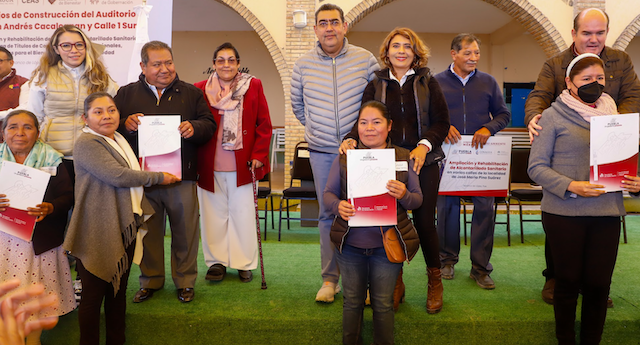 Inversiones cambian vidas en los municipios, dice Sergio Salomón
