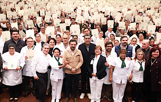 Mil mil 200 MDP para basificación de 2 mil 667 trabajadores del IMSS-Bienestar
