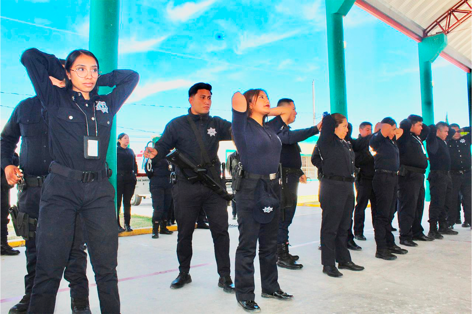 Coadyuva SSP en fortalecimiento de 91 policías municipales