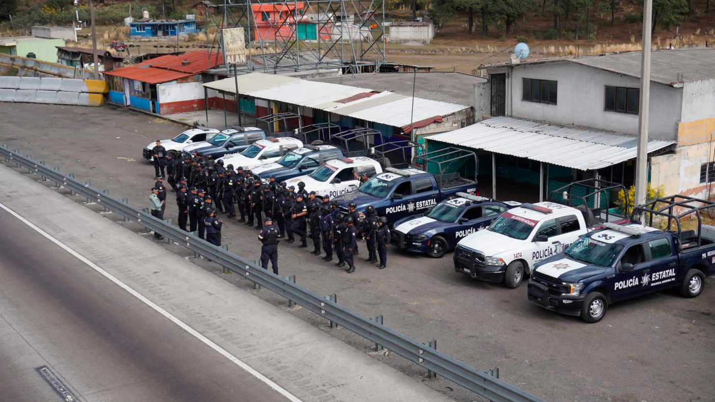 Gobierno estatal y autoridades del Estado de México implementan operativo «Blindaje Carretero»