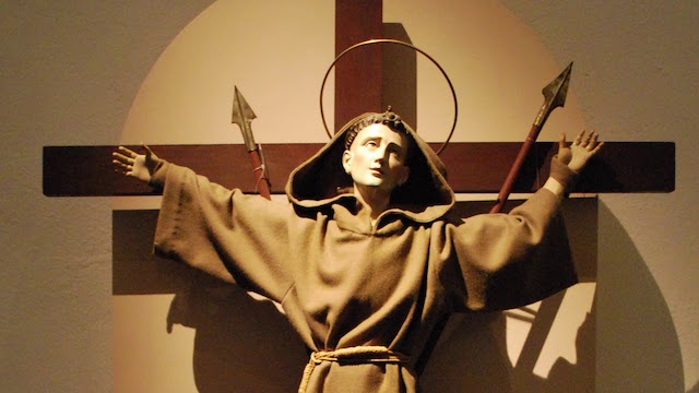 San Felipe de Jesús, fue el primer santo mexicano; murió martirizado