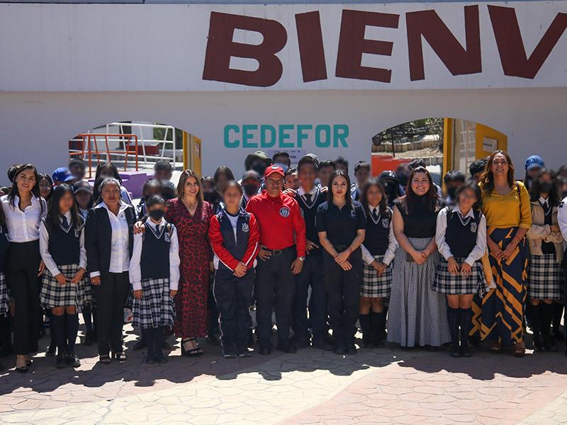 Participan estudiantes de bachillerato en actividades para prevención  del delito: SEP