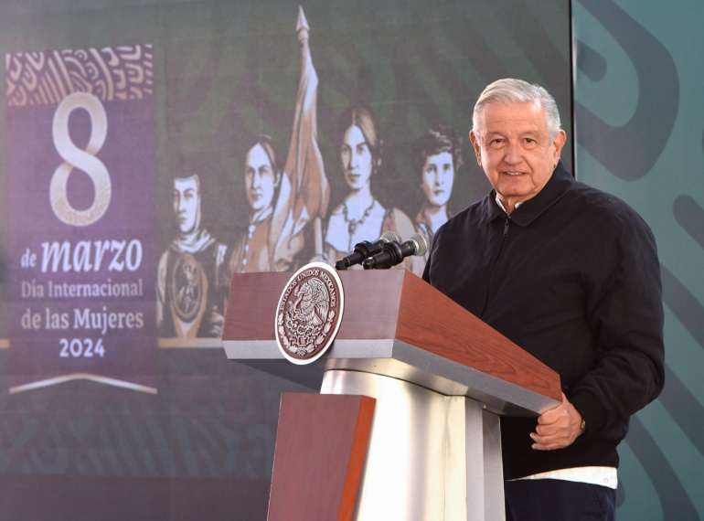 AMLO encabeza informe de seguridad pública de Michoacán