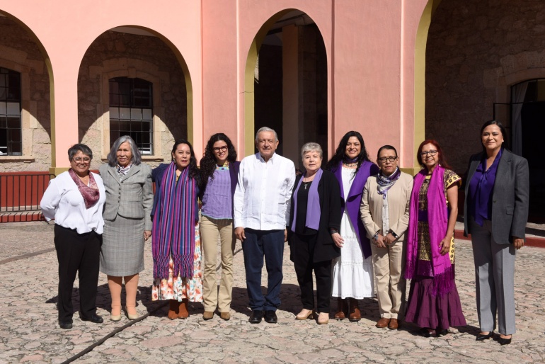 AMLO y gabinete conmemoran el Día Internacional de la Mujer