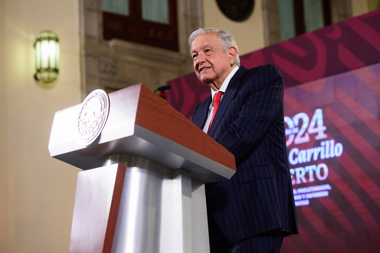 «En la madrugada de hoy liberaron al compañero Jaime Barrera. Nosotros no reprimimos”: AMLO