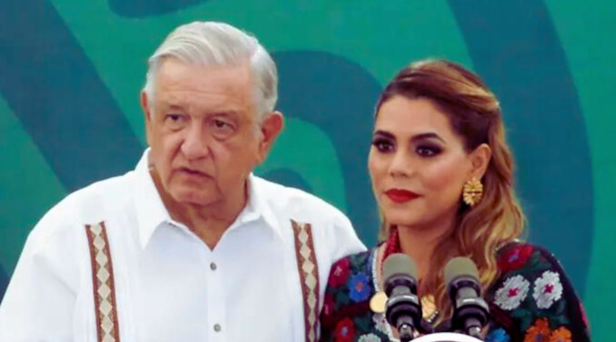 AMLO respalda a Evelyn Salgado por remover de sus cargos a 3 funcionarios de su gabinete