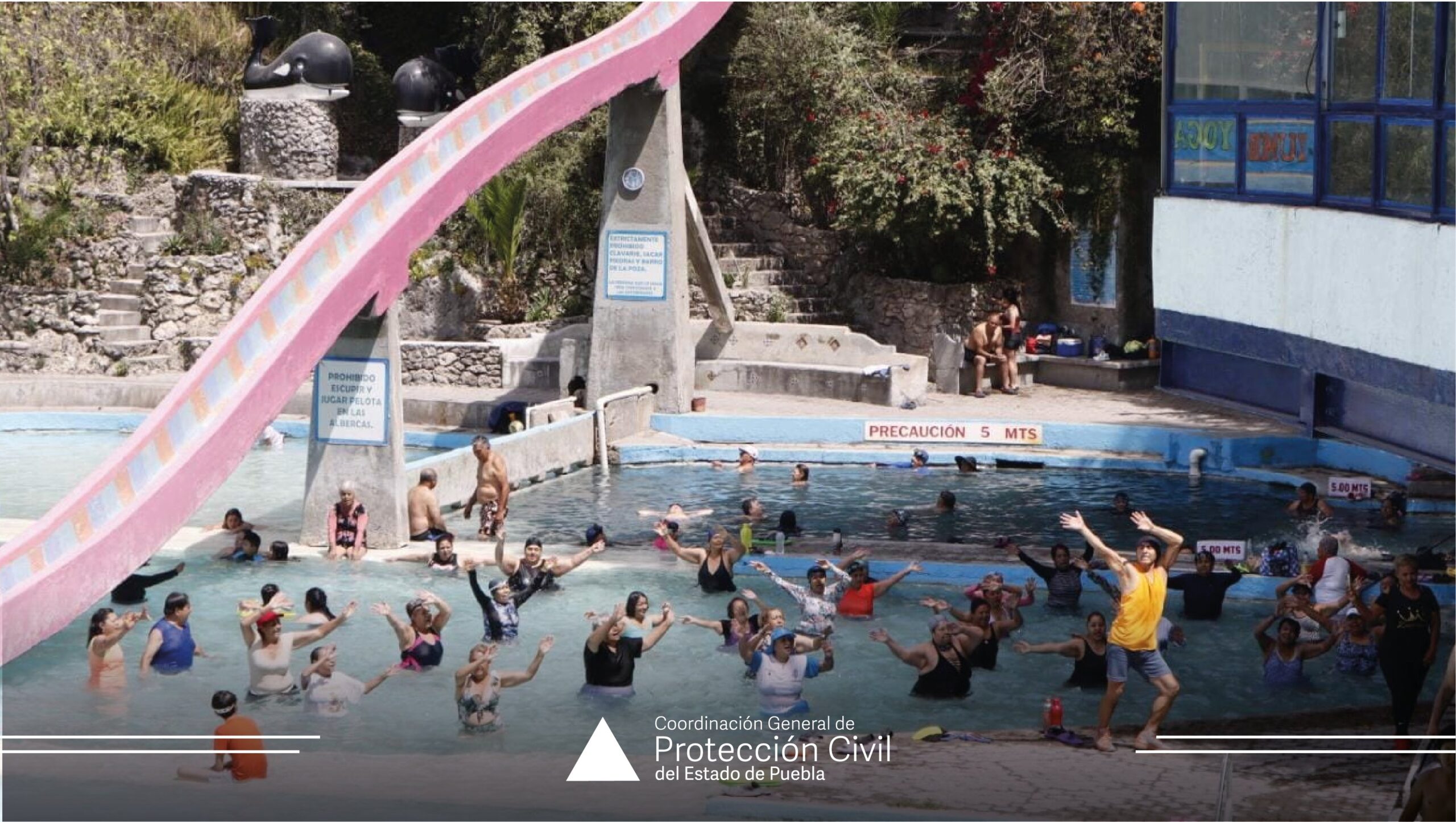 Capacitan a 51 balnearios por temporada vacacional: Protección Civil