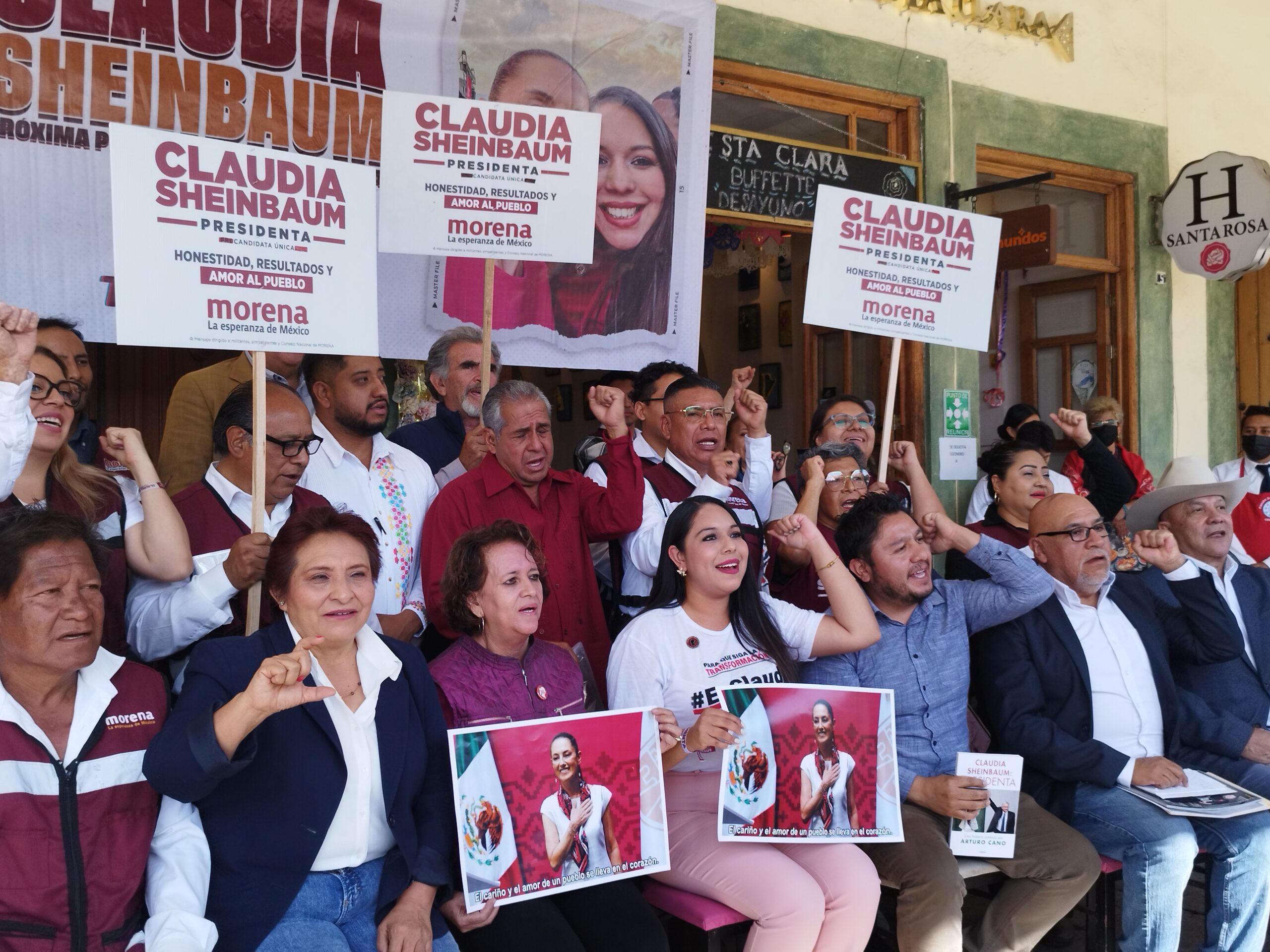«San Pedro Cholula te espera con los brazos abiertos»: Tonantzin Fernández a Claudia Sheinbaum