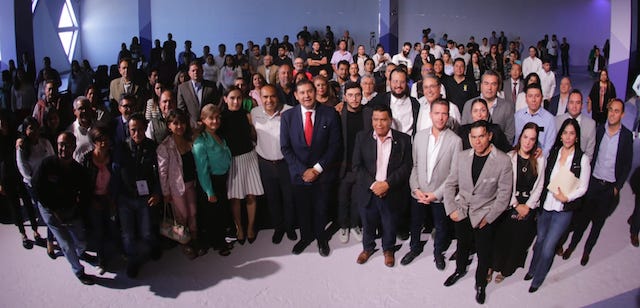 Por un Puebla con desarrollo tecnológico y sustentables pronunció Alejandro Armenta