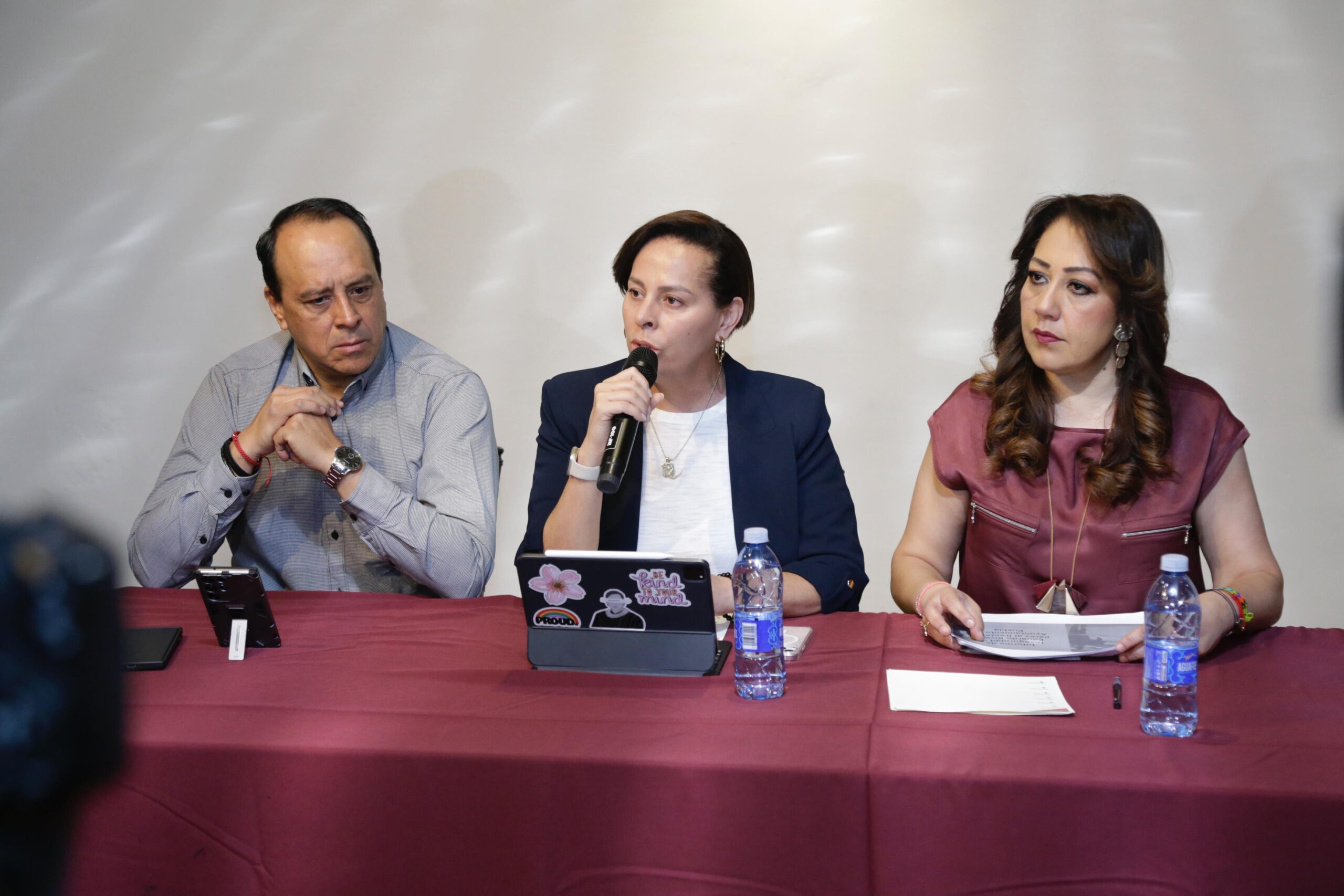 El Miedo sí anda en burro y es azul advierte Edurne Ochoa, «en Morena promovemos la paz»