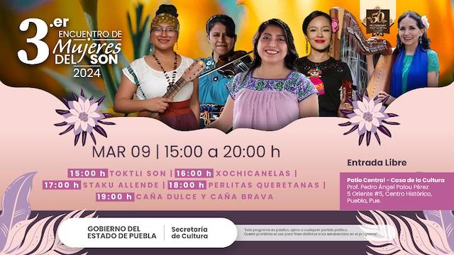 En Casa de la Cultura el “Tercer Encuentro de Mujeres del Son”