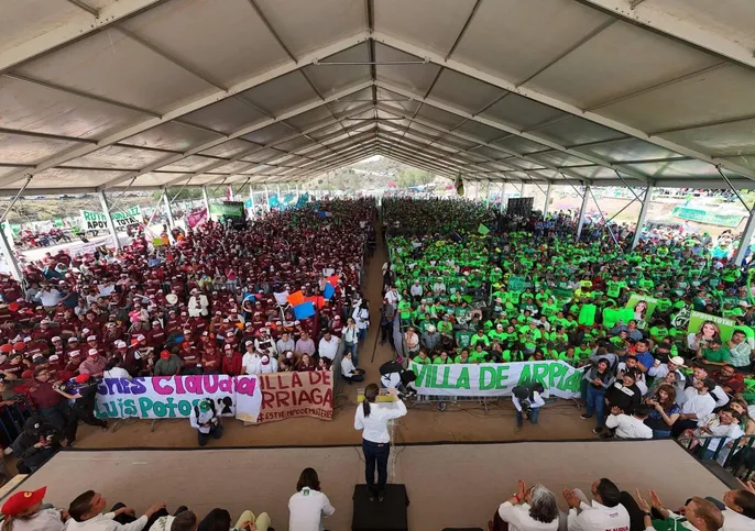 «Con estrategia, con honestidad vamos a seguir construyendo la paz para México»: Sheinbaum