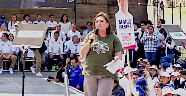 En Puebla no debe haber más obras faraónicas, dice Xóchitl Gálvez