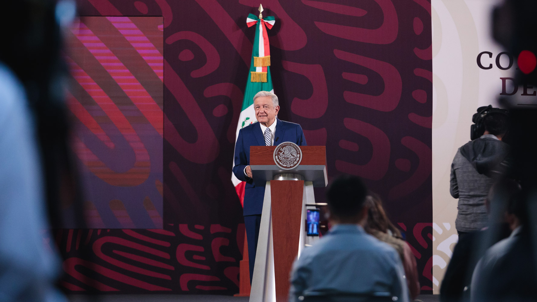 AMLO confía en que su reforma de pensiones sea aprobada antes del 1 de mayo