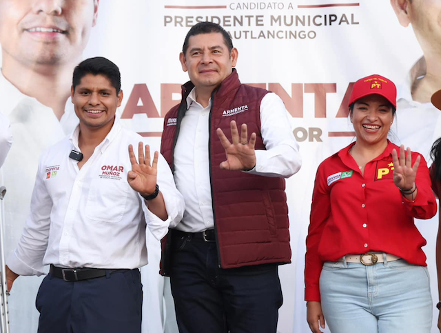 Armenta y Omar García harán que Cuautlancingo viva una plena transformación
