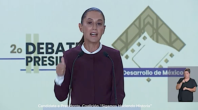 Claudia Sheinbaum: “Hay crecimiento económico, empleo y no hay inflación’’.