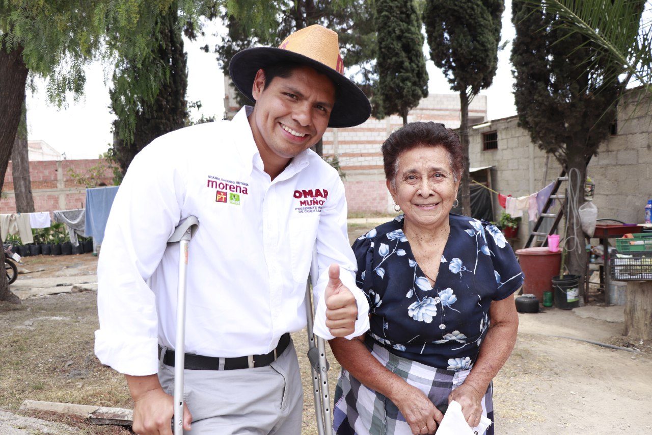 Este 2de Junio luchemos por la transformación de Cuautlancingo: Omar Muñoz