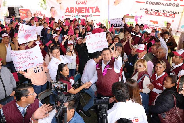 Armenta proyecta para Chignautla una universidad de calidad mundial
