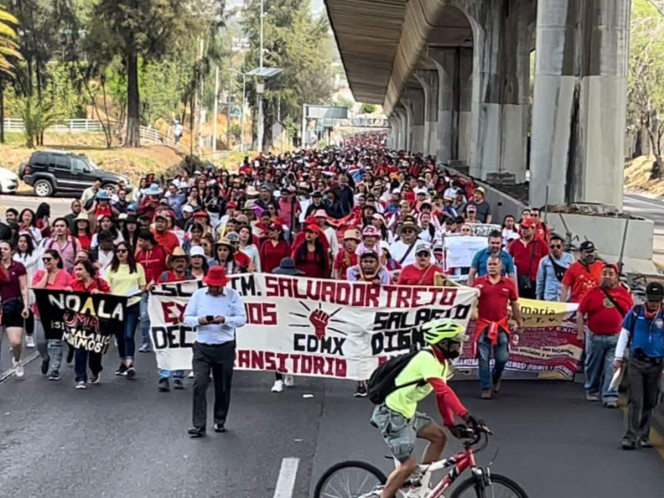 CNTE comienza bloqueos en diversas vialidades de la CDMX