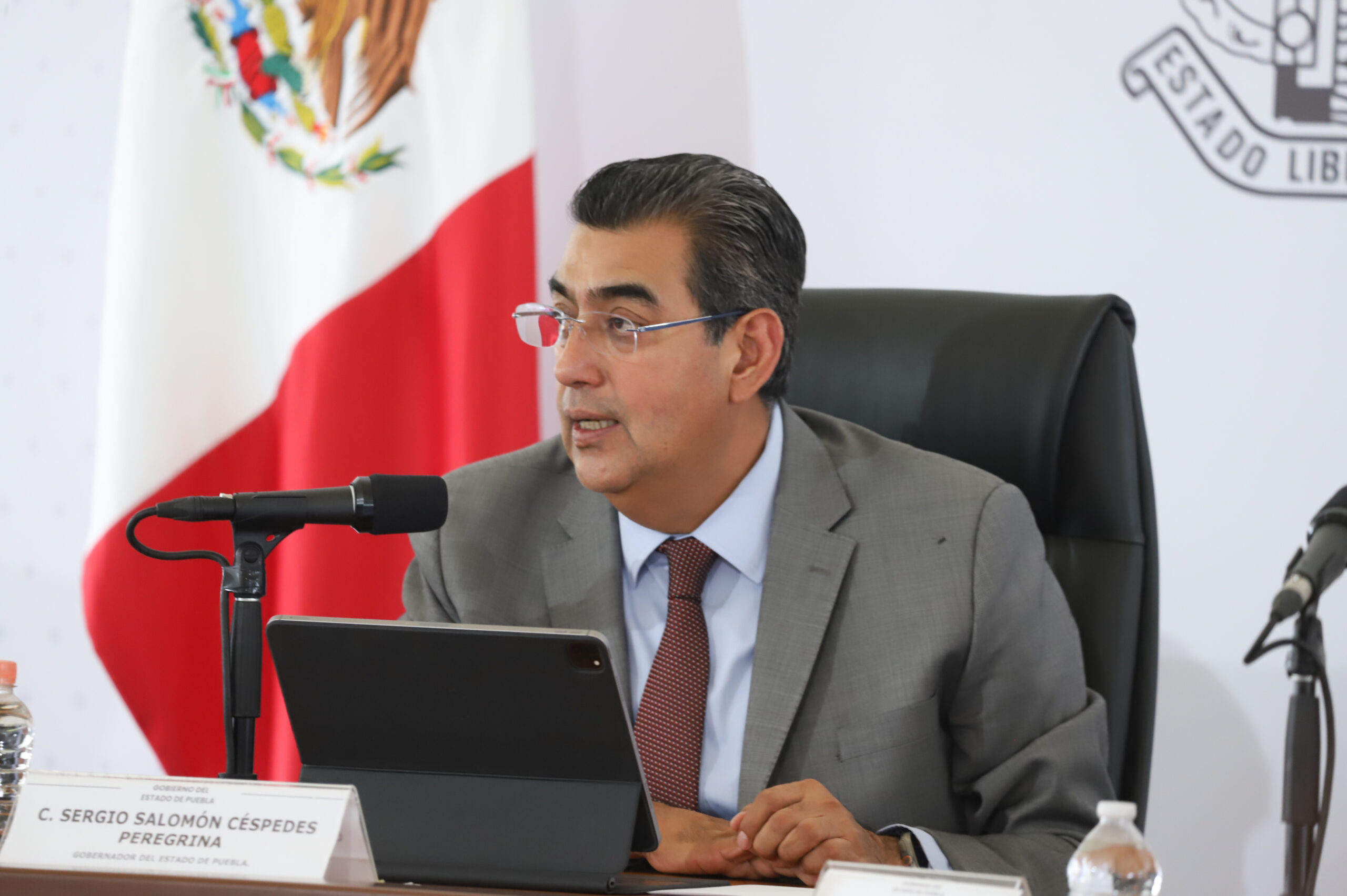 Sociedad poblana podrá salir a votar en un ambiente de tranquilidad: Sergio Salomón