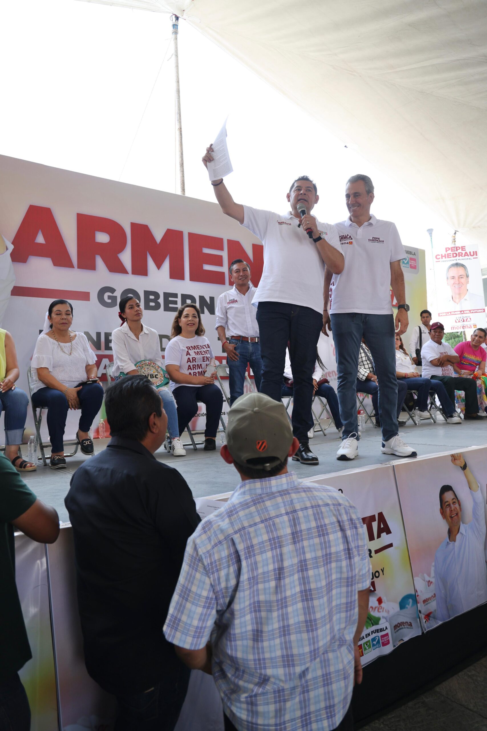 Se construirá el puente que conecte Puebla y San Baltazar Tetela: Armenta
