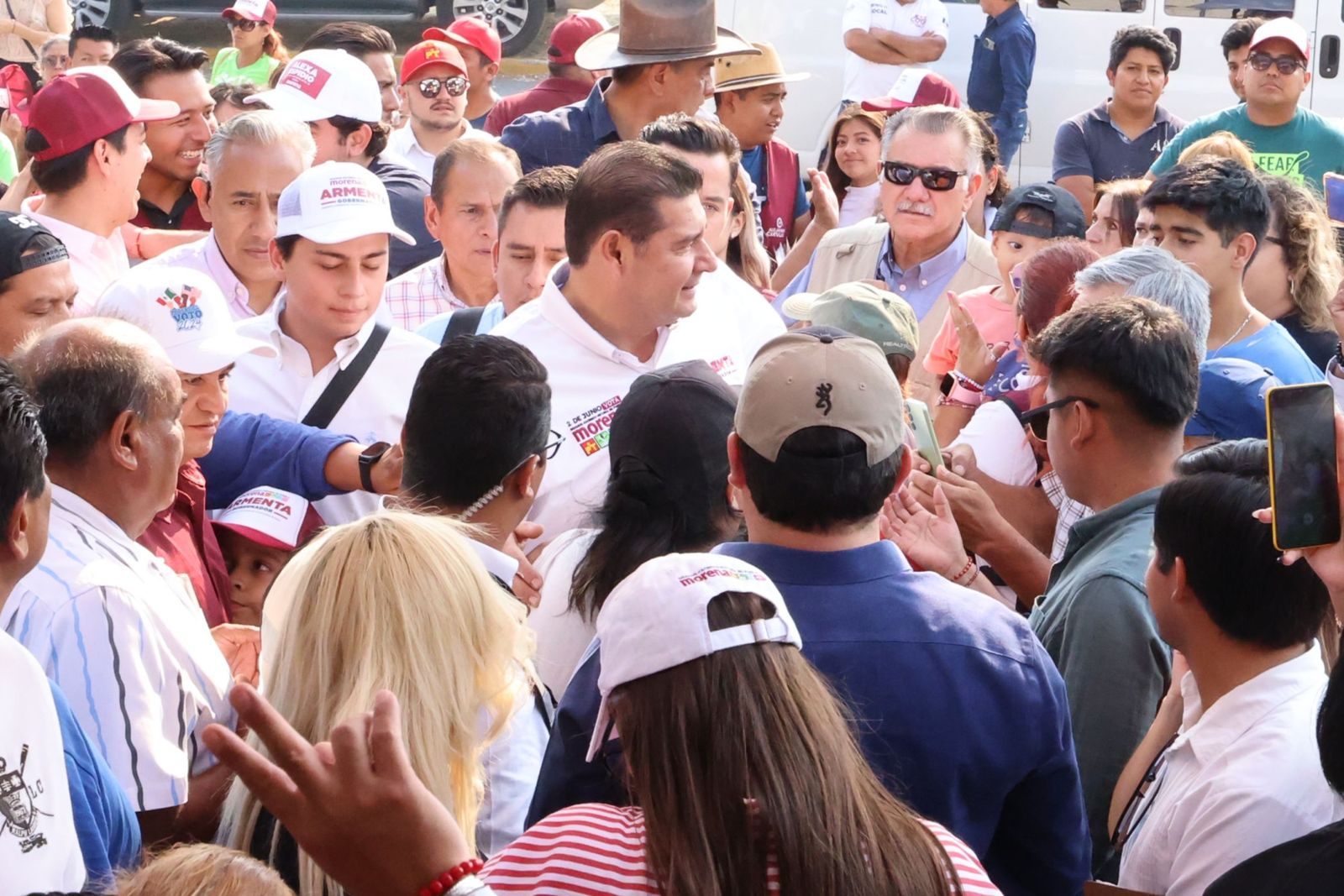 Fortaleceré la seguridad que le hace falta a Puebla: Armenta