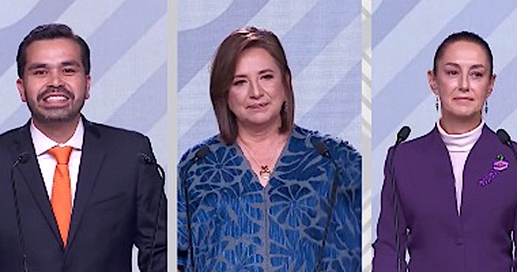 Claudia Sheinbaum, segura; Xóchitl Gálvez, desesperada; y Máinez, con desgano
