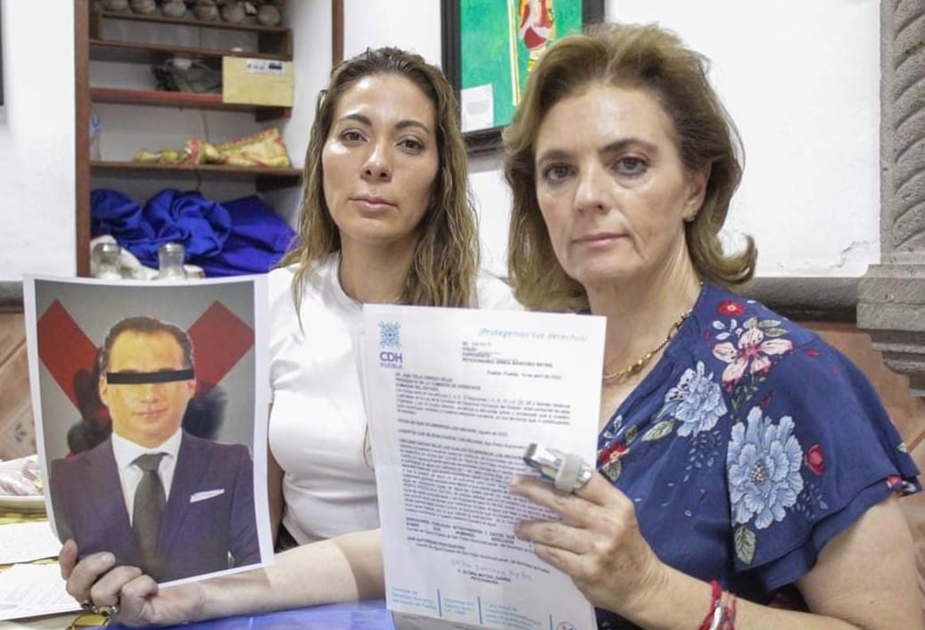 Unidos por Puebla denuncia red de violentadores en torno a Eduardo Rivera.