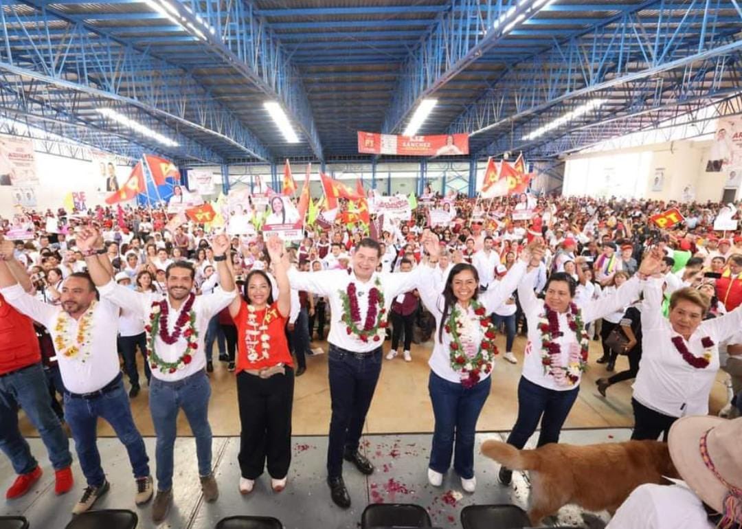 Armenta y Ariadna Ayala, refrendan compromiso de sumar por la transformación en Atlixco