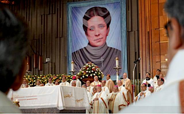 Con júbilo y gozo la familia de la Cruz, recordó quinto aniversario de la beatificación de Concepción Cabrera.