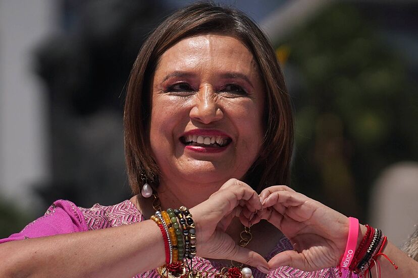 «Estoy muy contenta por la enorme participación que se está dando»: Xochitl Gálvez