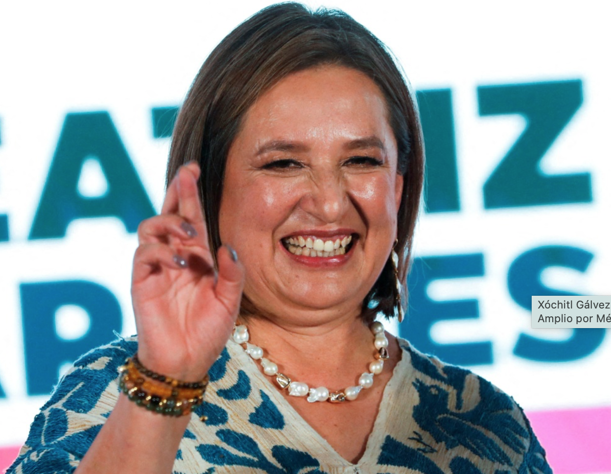 «Apoyemos a Claudia Sheinbaum»: Xóchitl Gálvez