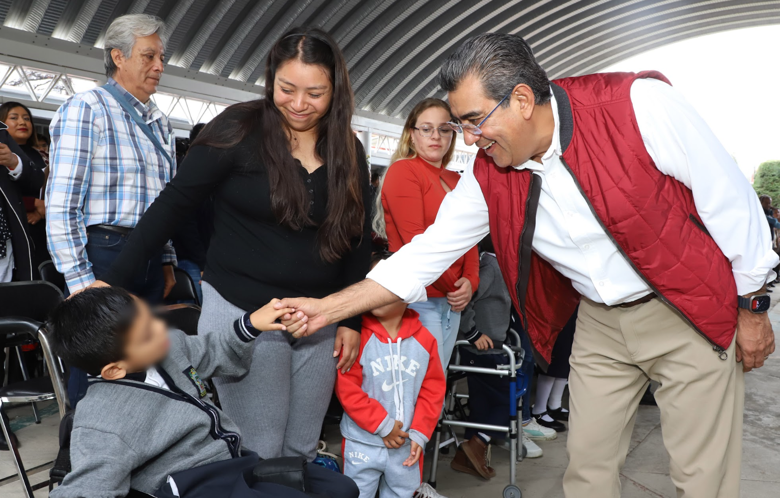 Fue rehabilitado Centro de Atención Múltiple en San Pedro Cholula