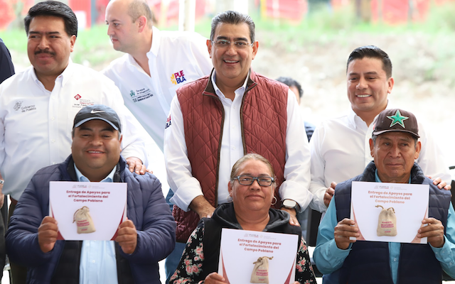 Sergio Salomón, sostuvo: “Progreso y bienestar son realidad en todos los municipios”