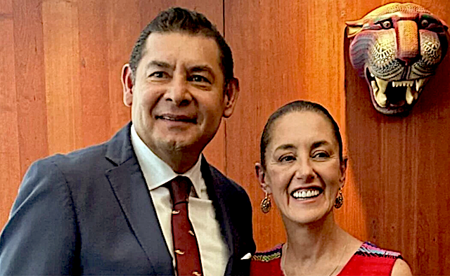 Claudia Sheinbaun, cumple años; políticos poblanos le envían felicitaciones