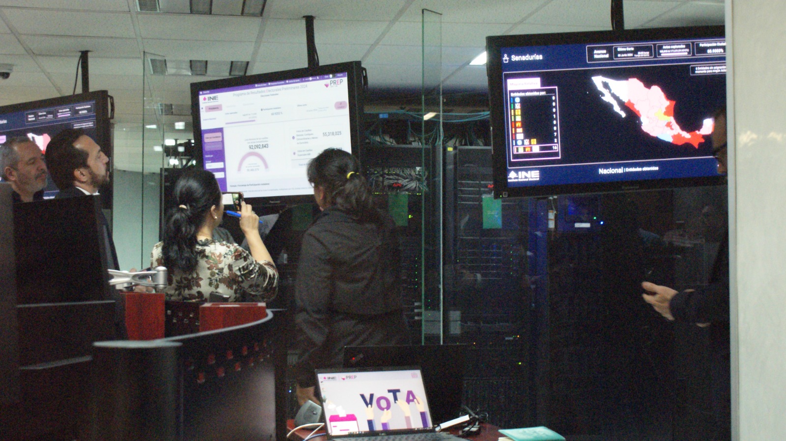 Cierra INE publicación del Programa de Resultados Electorales Preliminares, cuyas cifras son coincidentes con los Conteos Rápidos