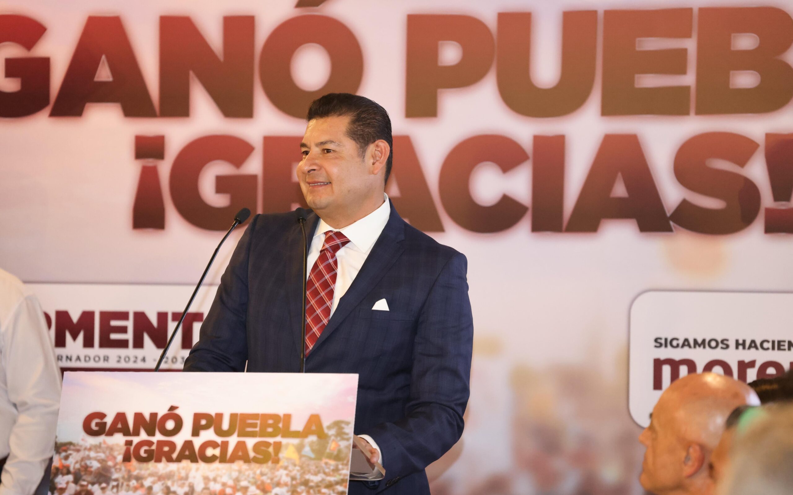 Puebla podría alcanzar los 2 millones de votos prometidos: Armenta