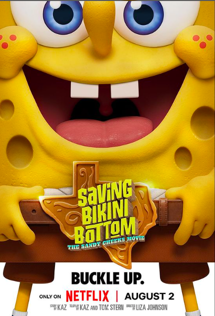 !Enteráte!, Se estrenará en agosto nueva película de Bob esponja y Arenita en Netflix