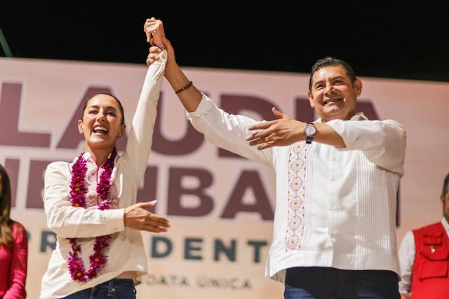 Mixtecos dieron 160 mil votos a proyectos de Sheinbaum y Armenta