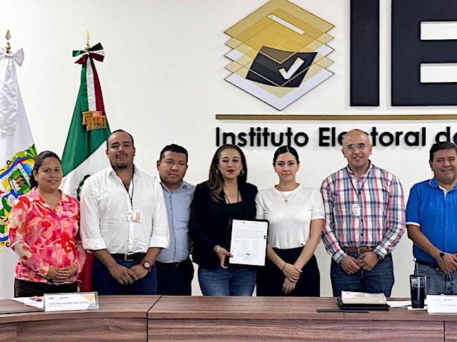 IEE reconoció triunfo de Rosiceli Díaz, en Santa Rita Tlahuapan