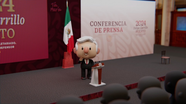 AMLO estrena cortinilla en redes sociales para iniciar ‘la mañanera’