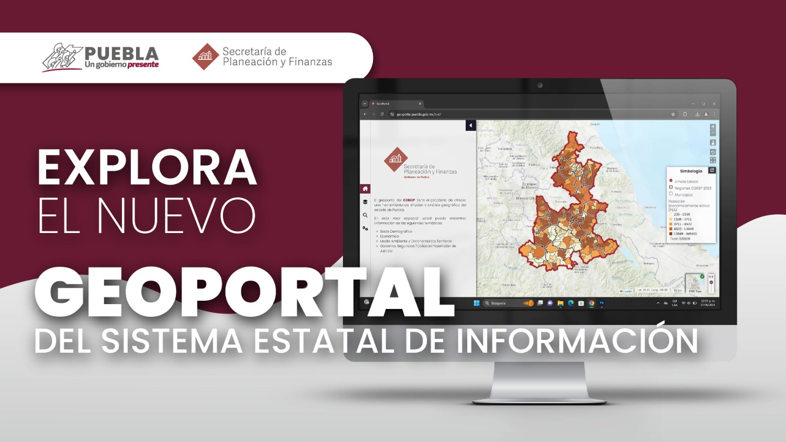 Anuncia gobierno de Puebla lanzamiento de «Geoportal SEI»